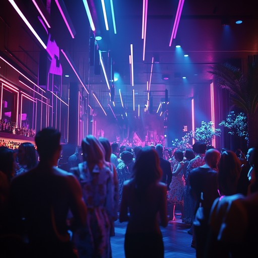 A fusion where timeless disco meets modern energy, offering a celebratory track with an upbeat, infectious rhythm intended to lift spirits and get bodies moving. The composition blends traditional disco elements with a touch of contemporary flair, ensuring it resonates with both retro enthusiasts and modern day clubbers.