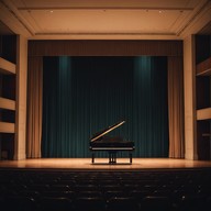 melodies drift softly through empty spaces