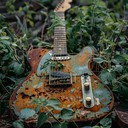 melodies mourn over harsh, industrial sounds