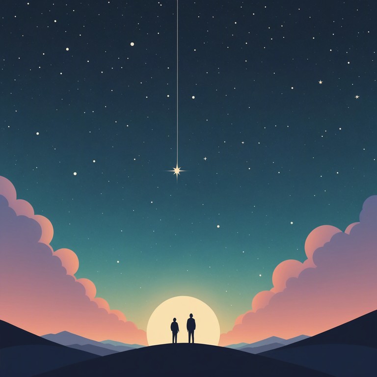 A celestial soundscape that marries otherworldly synths with indie undertones, creating a transcendent auditory experience. The track features layers of airy, spacious soundscapes that echo with a sense of wonder and exploration. This composition encapsulates the feeling of floating through a mystical expanse, inviting listeners to lose themselves in its expansive reverberations.