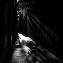 dark, rhythmic, pounding beats create an eerie atmosphere.