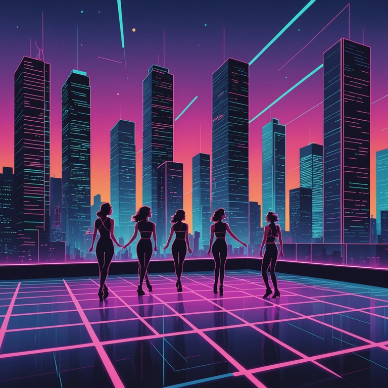 A fusion where vintage synthesizer sounds blend seamlessly with modern dance pop rhythms, evoking a sense of nostalgia while providing an upbeat and danceable experience. This track takes listeners on a journey back in time with a contemporary twist, perfect for capturing the essence of past decades empowered by today's sonic clarity.