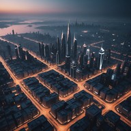 futuristic soundscape of urban dreams