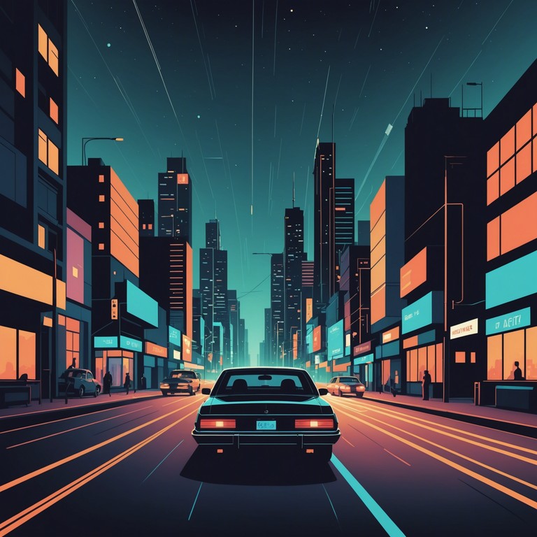 Designed to evoke the feeling of driving down a highway as neon lights blur past, this track uses energetic synth beats to give listeners a sense of freedom and excitement.