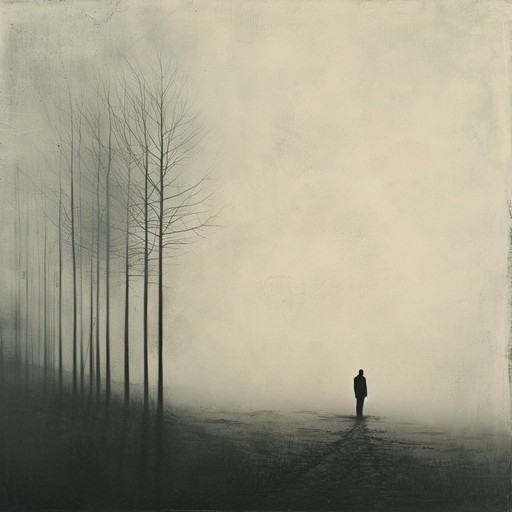 Picture a dimly lit, smoky lounge where the ghosts of past entertainers seem to linger, their stories told through a mesmerizing instrumental sequence, embodying a blend of nostalgia and eerie calmness. The music gradually builds in complexity, drawing listeners into a world where the past is palpable.