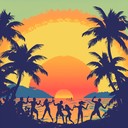 bright rhythms evoking pure tropical island joyfulness