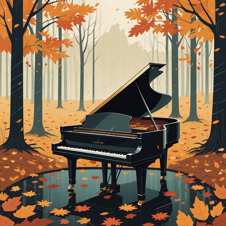 This alternative version takes a slightly softer approach, with the piano notes gently mimicking the whispers of the autumn wind through a quiet forest, deepening the feeling of nostalgia and tranquility.