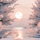 soft, melodic tune capturing a serene cherry blossom day