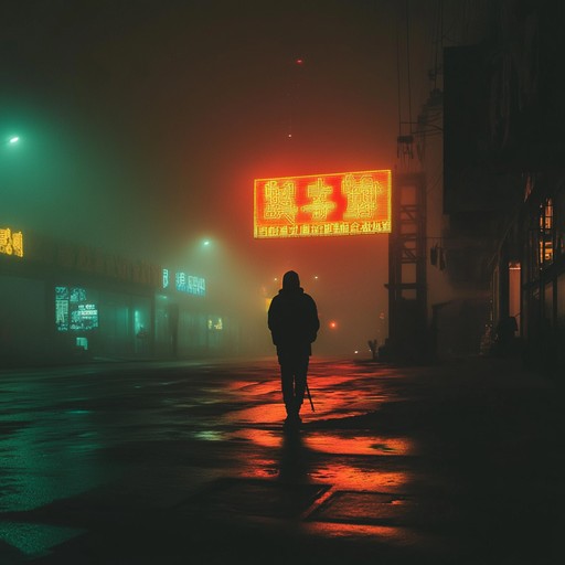 An instrumental grime track characterized by intense beats, dark synth layers, and a gripping sense of tension that captures the menacing atmosphere of urban nights.