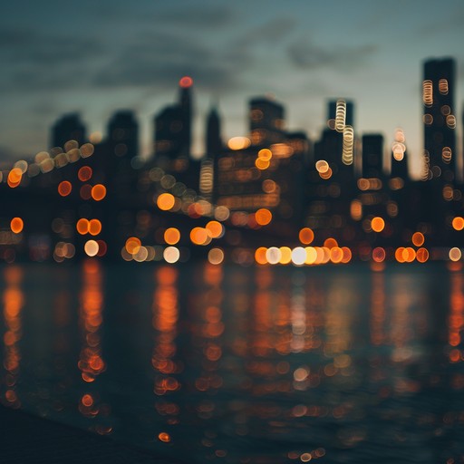Immerse in the ambience of a vibrant city nightlife with shimmering lights and pulsating energy. This track embodies the essence of a lively urban evening with a melody that dances among the bustling sounds of the city.
