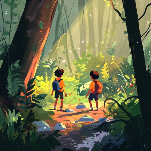An energetic and cheerful instrumental nursery rhyme that motivates children to face new challenges with confidence and enthusiasm. Featuring a lively melody that instills a sense of bravery and curiosity, perfect for empowering young listeners.