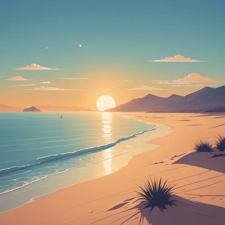 This piece captures the essence of a hopeful, serene morning in rio de janeiro with smooth and gentle latin rhythms evoking a sense of new beginnings and peaceful contemplation. It features a soothing acoustic guitar that complements the light dynamic of the track, creating an atmosphere of warmth and optimism.