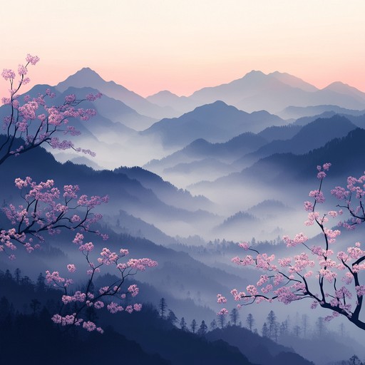 An instrumental piece featuring the guqin, capturing the tranquility and elegance of misty mountains at dawn. The melody flows gently, evoking a sense of peace and timeless beauty rooted in ancient culture.