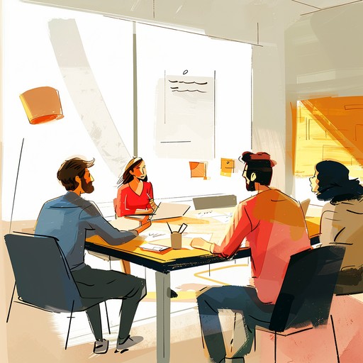 A dynamic corporate instrumental featuring catchy guitar hooks and rhythmic beats. Perfect for energizing presentations, boosting team morale, and highlighting business achievements, it exudes a confident and optimistic vibe.