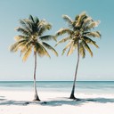 refreshing tunes under sunlit, swaying palms, carefree afternoons