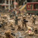 a dynamic mix of eclectic toy sounds and rebellion