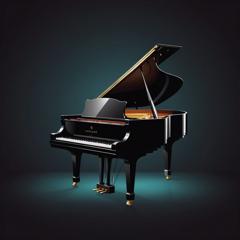 An evocative piano composition, echoes of silent love speaks to the unspoken emotions that swirl within a cabaret's candle lit corners. The music flows like a gentle stream, with each note purposefully played to evoke feelings of deep emotional connection and quiet contemplation.