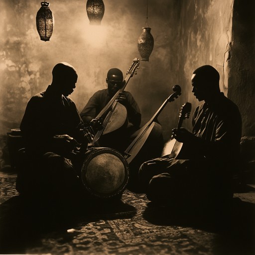 A nostalgic instrumental composition, blending traditional klezmer melodies with a modern touch, evoking a bittersweet sense of longing for the past. Melodic clarinet leads, accompanied by accordion and violin, create a rich tapestry of sound that transports the listener to bygone times. The piece gently ebbs and flows, balancing joyful and melancholic tones, perfect for reminiscing about treasured memories.
