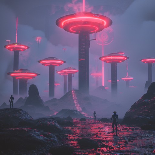 An expedition through a cosmic realm where eerie rap beats meet futuristic soundscapes, creating an otherworldly auditory experience that pushes the boundaries of the genre. Ethereal synths blend with rhythmic beats to craft a unique narrative and explore the mystery of the unknown.