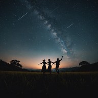 celestial dance vibes under the stars.