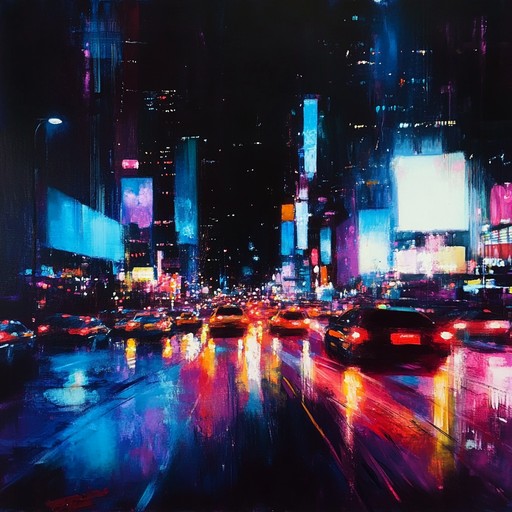 This track embodies the racing heartbeat of an urban jungle at night, fueled by pulsating basslines and swift percussive tempos. It’s a sound designed to enhance high energy pursuits, from futuristic chase scenes to intense gaming sessions, etched in an aggressive yet lively backdrop.