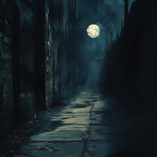 An instrumental piece weaving a tale of intrigue and danger through haunting tango rhythms, embodying the enigmatic allure of the night in a bustling city