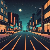 electric vibes of night city life.