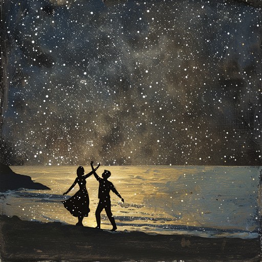 Imagine a dreamy samba track, transporting you to a starlit brazilian beach where the gentle waves kiss the shore. The atmosphere feels magical as the soft rhythm of the samba groove enhances the ethereal experience. This instrumental piece seamlessly blends traditional bossa nova elements with a dreamy, almost surreal undertone, enveloping you in an exotic, enchanting soundscape.