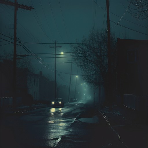 A creepy pop song featuring a chilling melody intertwined with eerie urban night sounds. The track builds an unsettling atmosphere, mixing pop structures with disturbing effects and ghostly textures, creating a haunting auditory experience perfect for late night listens.