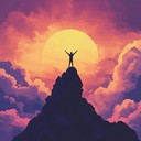 an epic instrumental track inspiring courage and unwavering determination.