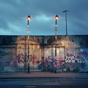 gritty urban beats with defiant rebellious overtones