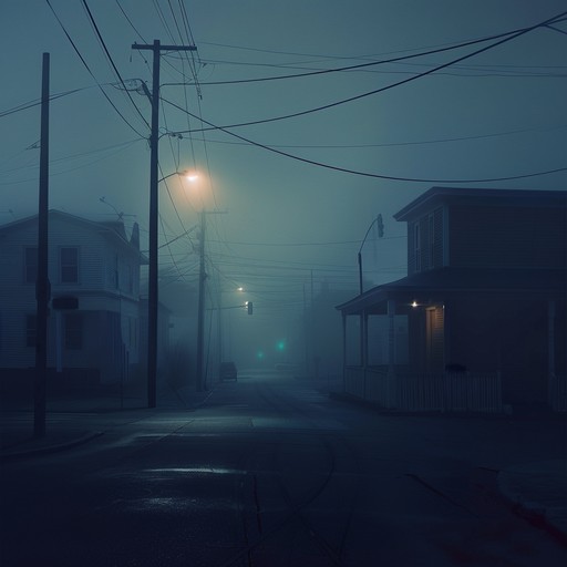 This track invites listeners on a haunted midnight stroll through urban streets, blending strong funk rock with eerie soundscapes and mysterious undertones. The pulsating bass lines and percussive rhythms drive the track, creating an engaging yet haunting experience.