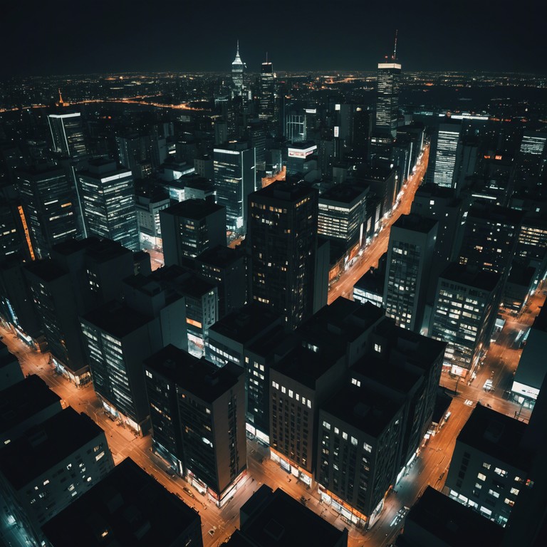 In this track, we dive into a sonic landscape of pulsating beats and eerie synths that encapsulate the essence of a bustling city at night, highlighting the hidden anxieties and unseen tensions. The music paves a path through the urban labyrinth, capturing the electric energy and underlying unease of city life.