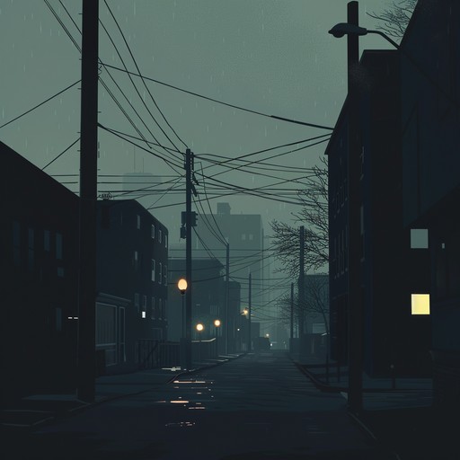 This track captures the essence of walking through a city's quiet streets late at night, with gentle pulses and a smooth flow that reflects a serene yet contemplative mood.