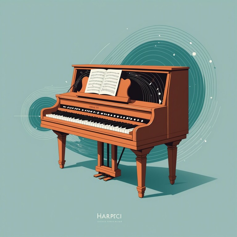 A lively and imaginative track that combines the sophisticated elegance of neoclassical music with playful and upbeat modern rhythms. The harpsichord's classic tones are meshed with infectious electronic beats, creating a delightful auditory journey suitable for both focused listening and background ambiance.