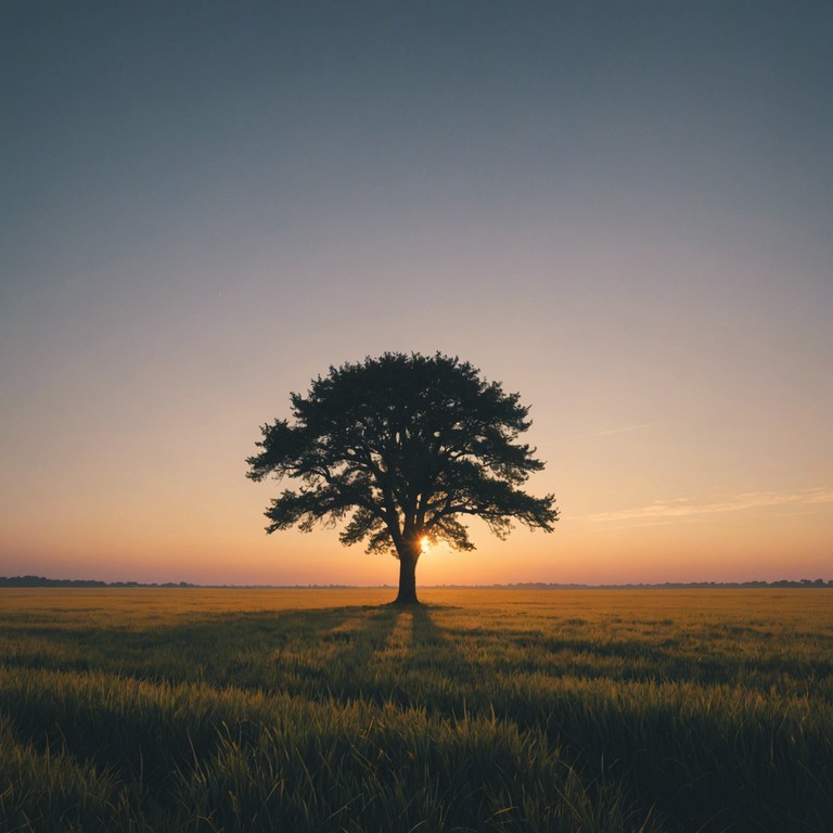 This instrumental track leverages the haunting timbre of a steel guitar to conjure images of vast, open prairies under a twilight sky, perfectly capturing a sense of solitude and introspective contemplation. Delicate melodies intertwine with the gentle hum of nature, creating a reflective atmosphere.