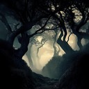 an eerie orchestral piece that echoes through haunted landscapes.