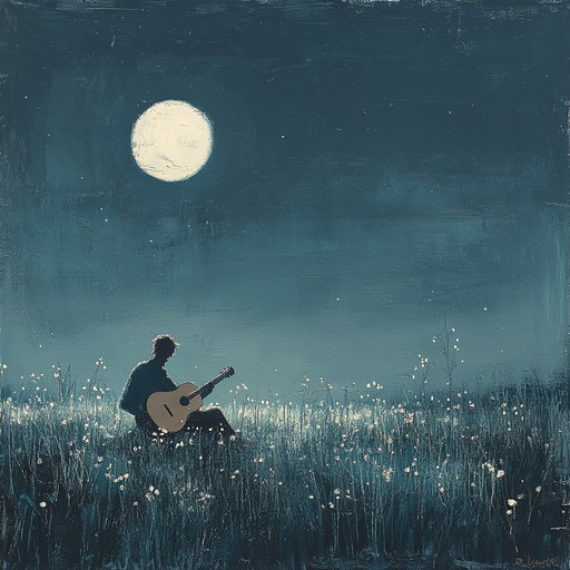 Immerse in a musical journey back to medieval times with this hypnotic troubadour melody. The piece interlaces soothing, repetitive patterns with charming acoustic guitar work, evoking imagery of moonlit castles and serene meadows. Perfect as a calming background for relaxation or meditation.