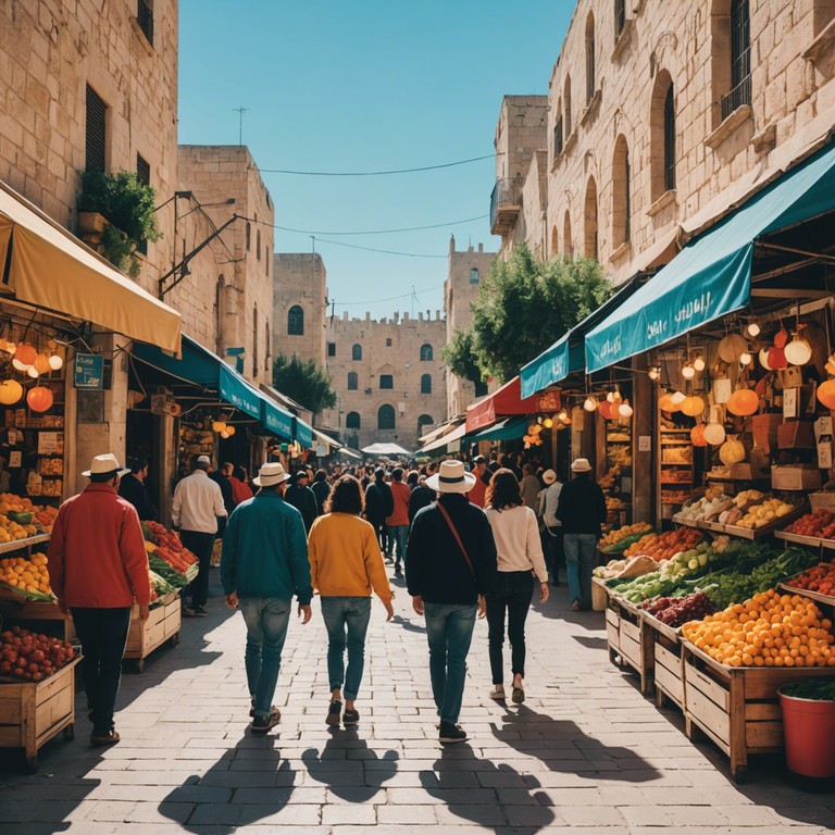 This composition uses traditional jewish melodies woven into an uplifting and revitalizing arrangement, celebrating the rich cultural and historical legacy of jewish music. Played primarily with the evocative sounds of the clarinet, this piece transports the listener to the vibrant streets of jerusalem, encapsulating feelings of celebration, resilience, and communal joy.