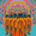 gospel harmonies meet psychedelic waves in euphoric symphony