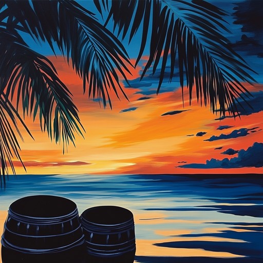 A soothing tropical track highlighting the gentle melodies of steel drums. It whisks listeners away to a tranquil island paradise during a stunning sunset, creating a perfect backdrop for unwinding and finding peace.