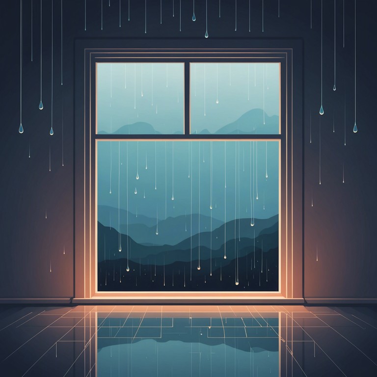 This instrumental composition captures the essence of introspective solitude that comes with a rainy evening, weaving gentle rhythms and harmonic subtleties that embody the somber side of bossa nova. Played with a soft, subtle nylon string guitar, the song provides a serene backdrop perfect for moments of quiet reflection or gentle reading by a window side while the rain patters outside.