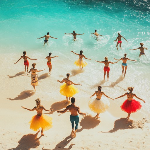 This piece captures the lively, joyous essence of a sunny caribbean day. The mambo rhythms, melded with rich melodies, create a heartwarming ambiance that transports listeners to an island paradise. The brass section drives the music, complemented by vibrant percussion and gentle strings for a radiant atmosphere.