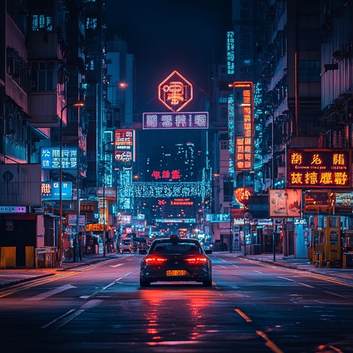 This track embodies the essence of a late night drive through a city bathed in neon lights, with pulsating synths creating a sense of movement and nostalgia. The mood is introspective yet adventurous, capturing the spirit of the 80s with a modern twist