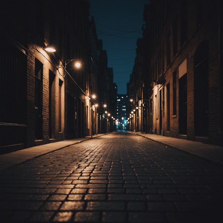 A track that embodies the essence of a late night urban exploration, where smooth jazz meets the darker tones of the city's underbelly. The composition combines serene saxophone melodies with subtle dark accents, portraying both the calm and the unpredictability of nighttime.