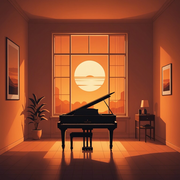 This instrumental track captures the essence of solitude with its soft, slow melodious piano playing. Perfect for a quiet evening, it evokes feelings of introspection and calm. The music gently unfolds, enveloping the listener in a blanket of peaceful solitude, making it ideal for contemplation or winding down after a long day.