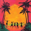 an ecstatic reggae instrumental invoking sunshine, dance, and joy