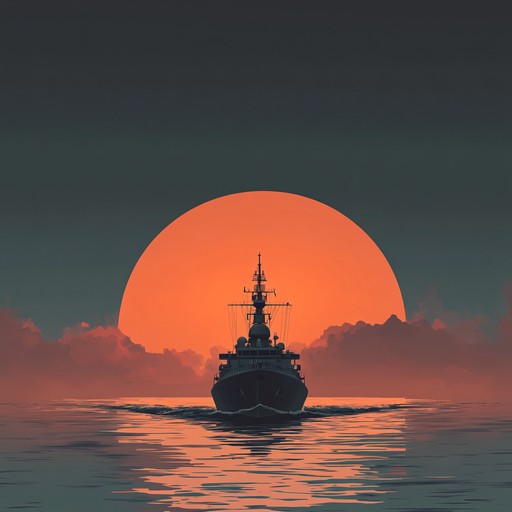 An evocative instrumental composition that captures the spirit of russian sailors embarking on a hopeful voyage across the vast ocean, blending traditional melodies with modern orchestration to convey optimism and unity.