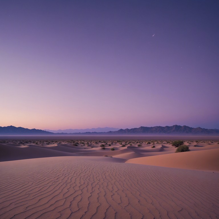 Deeply immersive and unsettling, this piece combines darker, deeper tones of the oud, underscored by a low rhythmic heartbeat of ancient percussion, to evoke the secret past and mystical tales embedded in the sands. The rich ambiance surrounds the listener, pulling them deeper into the aural landscape of history and mystery.