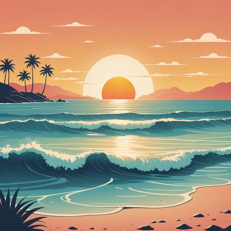 This instrumental piece blends the traditional bossa nova rhythms with ecstatic modern touches to create a sunny, soothing yet invigorating atmosphere. Expect sophisticated chord changes and a seamless flow evocative of beaches and breezy days.